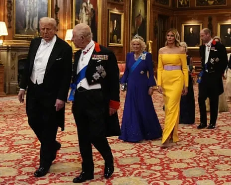 The Royal Family Roll Out Grand Welcome Amid Demonstrations; Jimmy Kimmel Taken Off Air Over Charlie Kirk Remarks