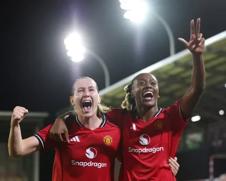 Elisabeth Terland Hat-Trick Sends Manchester United Through to The Champions League Group Stage