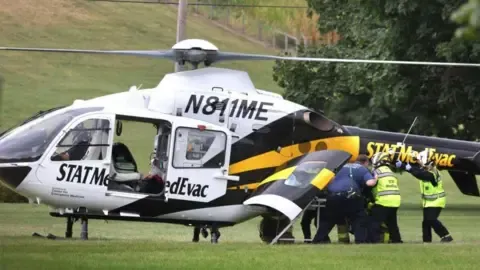 Five officers injured by gunfire in Pennsylvania, with three in serious state