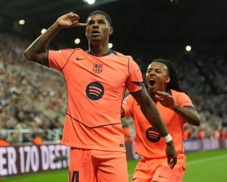 Forward ruins Newcastle's major evening and insists: ‘I’m getting better at Barcelona’