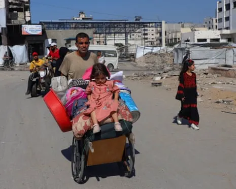 Escaping away from Destruction to Death: Gaza Inhabitants Confront Dire Decision