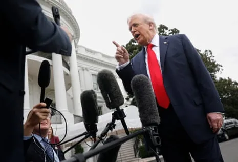 Former President Trump Confronts Down Under Reporter, Confirms Discussion with Anthony Albanese